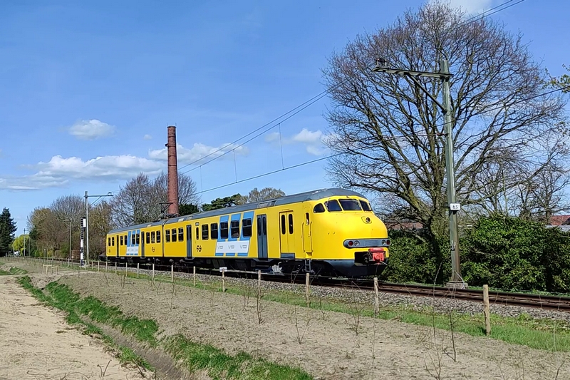 Overbrengingsritten van de Mat'64 van het Spoorwegmuseum